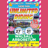 Harry Jones Fun Fair is coming to Walsall Arboretum! 🎠🔥
