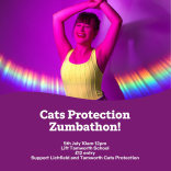 Cats Protection Zumbathon with Zumba with H! 🕺 ✨ 💜 🐱