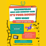 Calderfields Golf & Country Club - "It's Your Round Quiz Night" 🏆✨