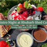 Bistro Night at Rhubarb Shed Café