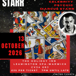 Paranormal & Psychic Event with Celebrity Psychic Marcus Starr @ Holiday Inn Leamington Spa