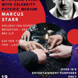 Paranormal & Psychic Event with Celebrity Psychic Marcus Starr @ IHG Brighton Seafront