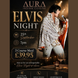 🎤✨ ELVIS NIGHT IS COMING TO AURA INDIAN! ✨🎤🎶 `