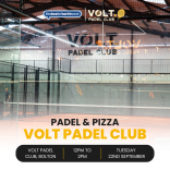 Padel & Pizza at Volt Padel Club