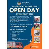 Shrewsbury Fire Station Open Day 2026