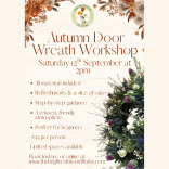 🍂✨ Create your own Autumn door wreath with The Brightest Bloom! 🍁🌿