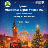 Epsom Christmas Lights Switch On