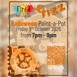 Halloween Paint-a-Pot at Cosalea Walshaw