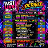 🔥 🎶 What's On In October at WS1 LIVE LOUNGE! 🎶 🔥