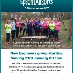 Epsom Allsorts Ladies Running Club - Beginners course
