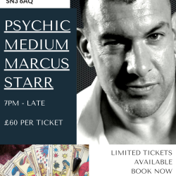 Psychic Mediumship with Celebrity Psychic Marcus Starr at the Holiday Inn Swindon
