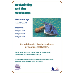 Book Binding and Zine Workshops