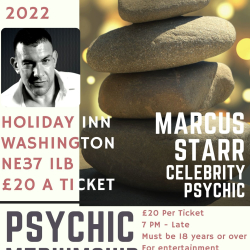Psychic Mediumship with Celebrity Psychic Marcus Starr at Holiday Inn Washington