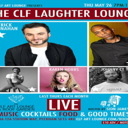 Collywobblers Comedy presents CLF Art Laughter Lounge Peckham : Patrick Monahan, Slim and more