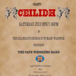 Ceilidh - a fantastic evening of dancing in St. Mary's Warwick