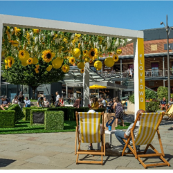  GUNWHARF QUAYS BLOSSOMS INTO LIFE WITH FLORAL DISPLAYS AND SUMMER LOUNGE