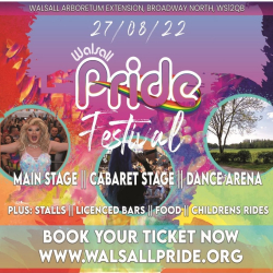 Walsall Pride Festival 2022