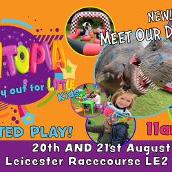 Funtopia Festival with Dinosaur Encounters at Leicester