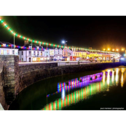 Christmas lights switch on - The Bridge