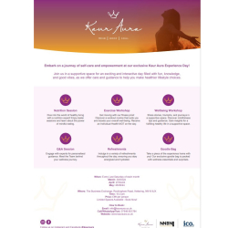 Embark on a journey of self-care and empowerment at our exclusive Kaur Aura Experience day!