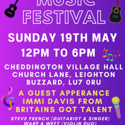 Music Busking Event in Cheddington Leighton Buzzard