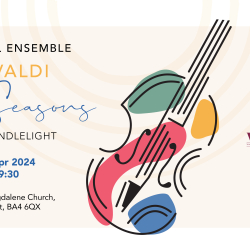 Bristol Ensemble | Vivaldi Four Seasons By Candlelight | Ditcheat, Somerset | 26th April 2024