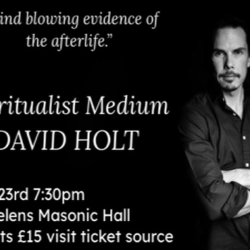 Clairvoyance night with Psychic Medium David Holt