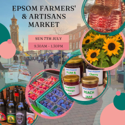 Monthly Farmers AND Artisan Market in Epsom @surreymarkets #loveyourmarket