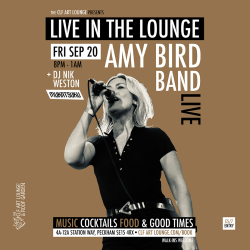 Amy Bird Band Live In The Lounge + DJ Nik Weston