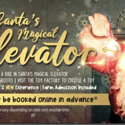 Santa’s Magical Elevator at Cannon Hall Farm