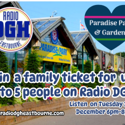 The Big Prize Giveaway in association with Paradise Park on Radio DGH Eastbourne