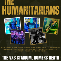 The Humanitarians - Live Music Band - Saturday 15th March 2025