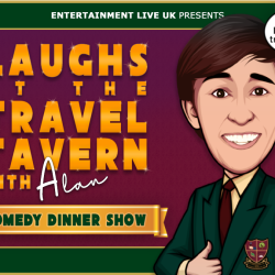 LAUGHS AT THE TRAVEL TAVERN WITH ALAN - The Comedy Dining Experience