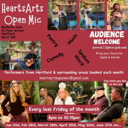 Hearts Arts Open Mic