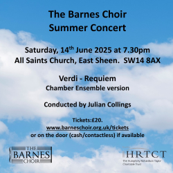 The Barnes Choir Summer Concert - Verdi Requiem