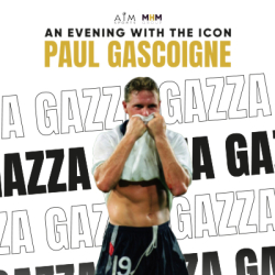 An evening with Paul Gascoigne 