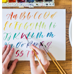 30/05: Rutland: Summer Brush Lettering 10-12.30