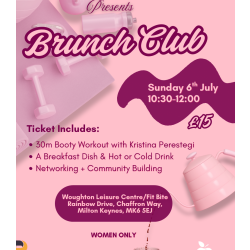 BRUNCH CLUB @ WOUGHTON LEISURE CENTRE/FIT BITE 🥐