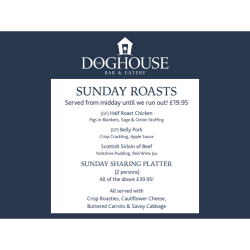 Sunday Roasts at The Doghouse