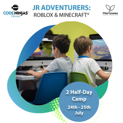 JR Adventures: Roblox and Minecraft 2 Half-Day Camp