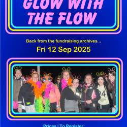 Wirral Hospice St John's 'Glow with the Flow' evening family walk