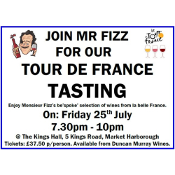 Special 'Tour De France' Tasting - Duncan Murray Wines