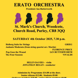 Erato Orchestra Concert – October 2025