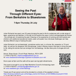 Talk: Seeing the Past Through Different Eyes - From Berkshire to Bluestones