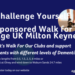 Challenge Yourself: Sponsored Walk for Age UK Milton Keynes
