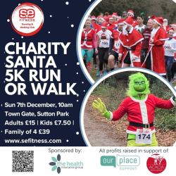 Sutton Coldfield Santa Run 2025