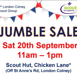 Jumble Sale – 1st London Colney Scouts