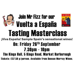 Spanish Wine Tasting Masterclass - Duncan Murray Wines