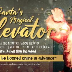 Santa's Magical Elevator at Cannon Hall Farm