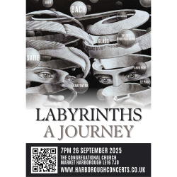 Harborough Concerts Presents 'Labyrinths - A Musical Journey'